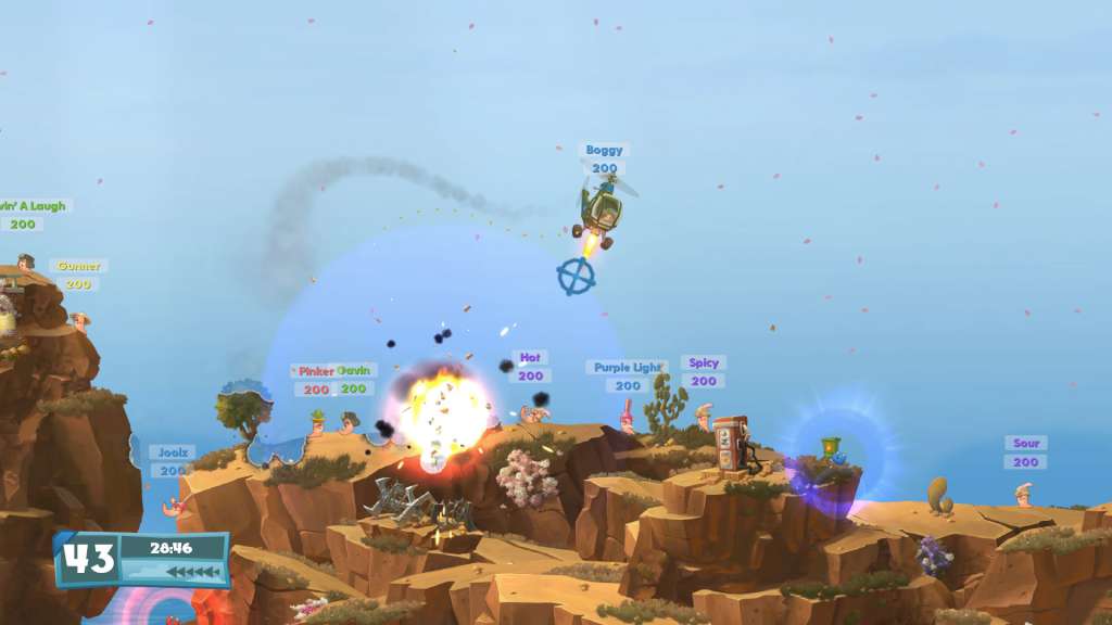 Worms W.M.D - Steam Key - GLOBAL - 3