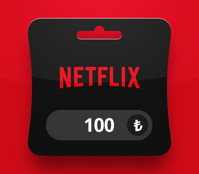 Netflix Gift Card 100 TRY - Key - TURKEY