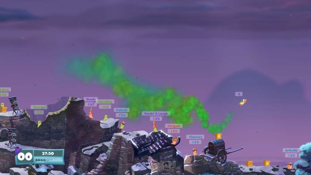Worms W.M.D - Steam Key - GLOBAL - 6