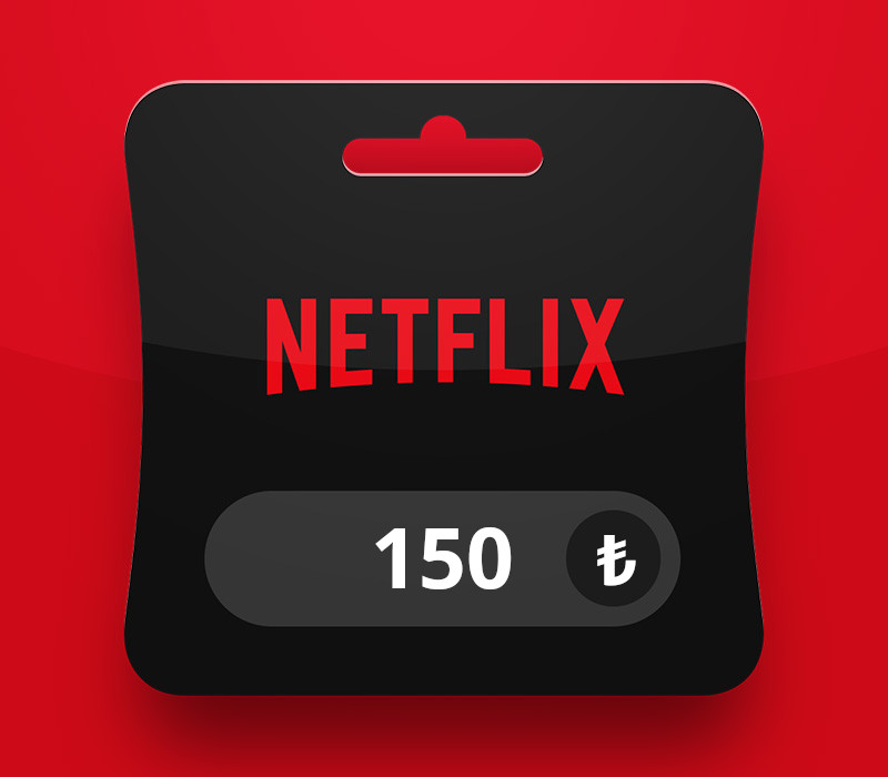 Netflix Gift Card 150 TRY - Key - TURKEY