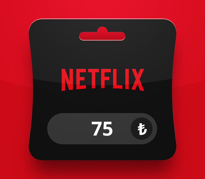 Netflix Gift Card 75 TRY - Key - TURKEY