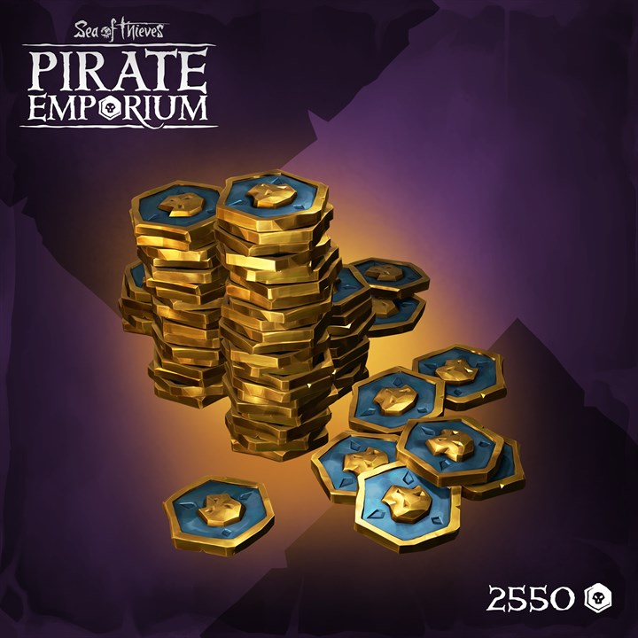 Sea of Thieves - 2550 Ancient Coins (Xbox One, Series X/S, PC) - Xbox Key - GLOBAL - 2
